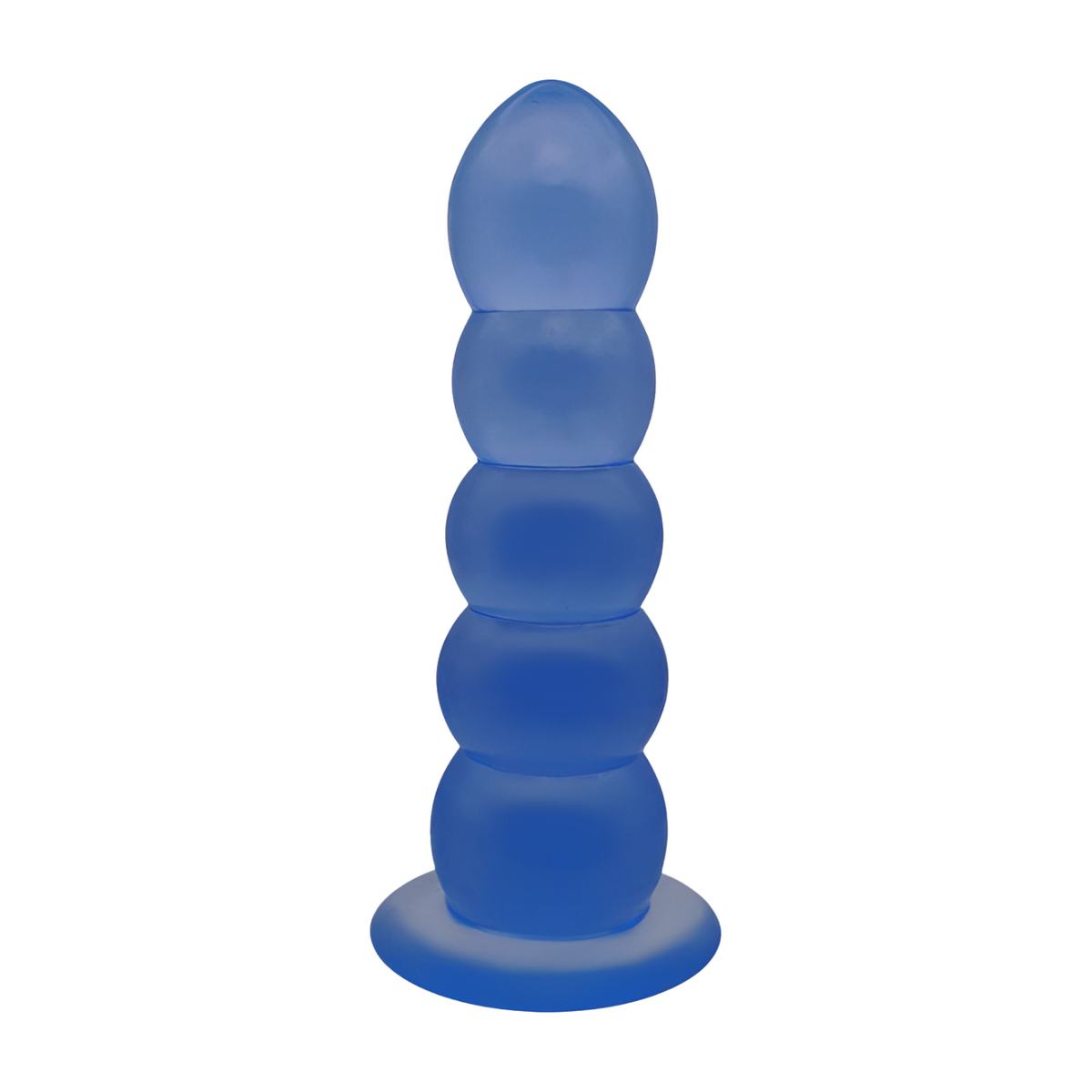 Beige PLEASUREZ Dildo Deepball dildo kuvassa, realistinen muoto ja kiinteä rakenne, sopii erogeenisten alueiden stimulaatioon.