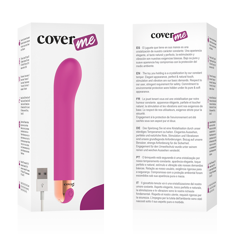 VIBRAATTORI SAUVA COWERME naisten seksilelu, pehmeä ja joustava, musta, Cover Me -merkkinen seksiväline.