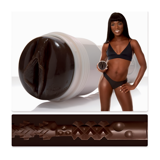 ANA FOXXX Fleshlight from Fleshlight Girls, showcasing realistic design for men's pleasure toys.
