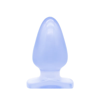 Musta PLEASUREZ Anaalitappi Extra, ergonominen ja pehmeä anaaliapeli, näkyvissä kuvassa.