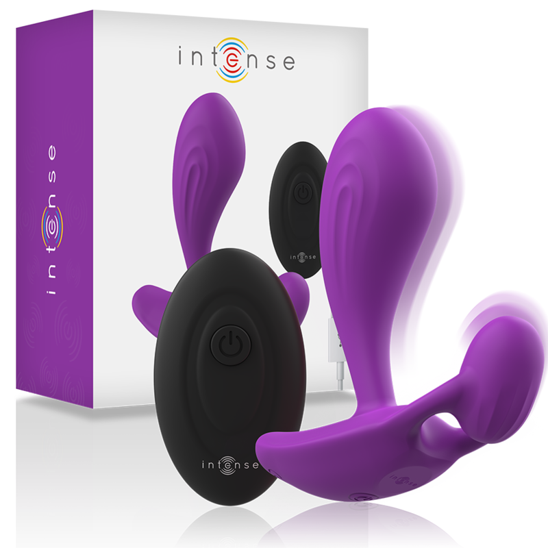 INTENSE Shellly violetti anaali-tappi, pehmeä ja silikoninen, sopii intiimiin käyttöön ja lisää väriä kokemukseen.