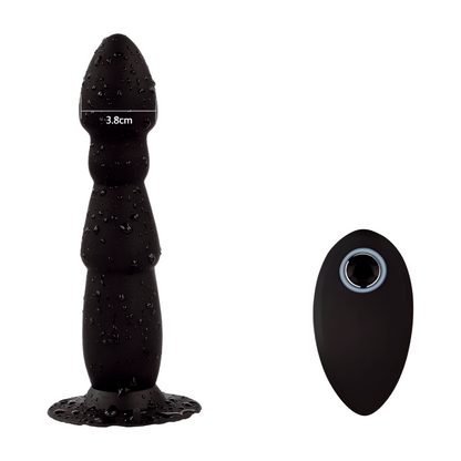Anustappi Powerplug PLEASUREZ, anaali hierontaväline, sileä ja joustava, suunniteltu miellyttävään käyttöön.