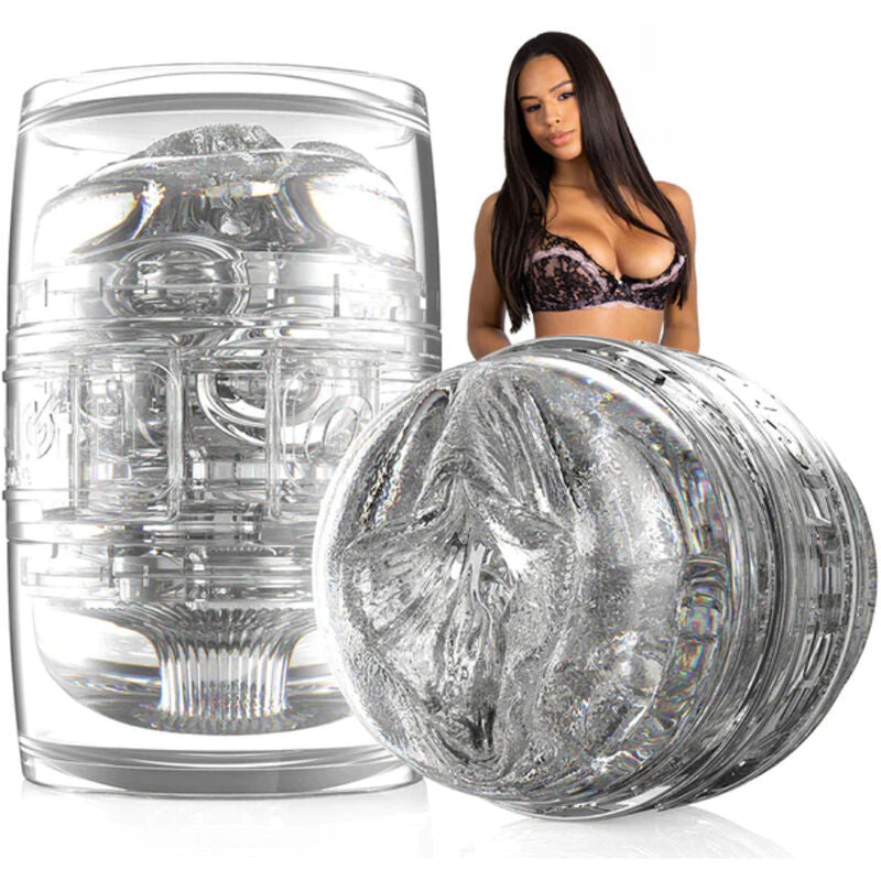 Fleshlight Girls Autumn Falls Quickshot masturbaattori, realistinen muotoilu ja pehmeä tekstuuri.