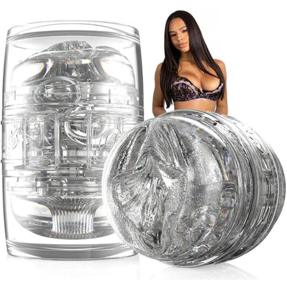 Fleshlight Girls Autumn Falls Quickshot masturbaattori, realistinen muotoilu ja pehmeä tekstuuri.