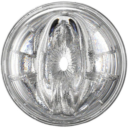 Fleshlight Girls Autumn Falls Quickshot masturbaattori, realistinen pehmeä sisus ja muotoilu, musta väri.