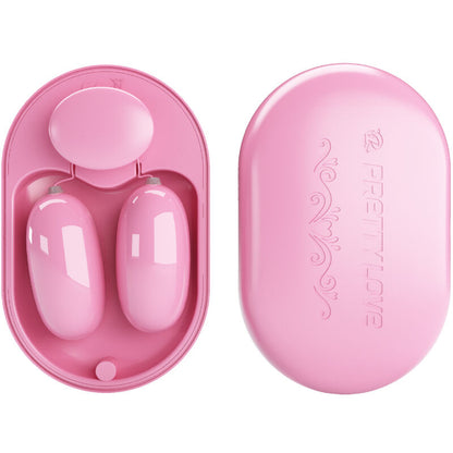 VIBRAATTORI FUN BOX, PRETTY LOVE naisten seksilelu, bullet-vibraattori 12 toimintoa, silkinpehmeä ja värikäs.