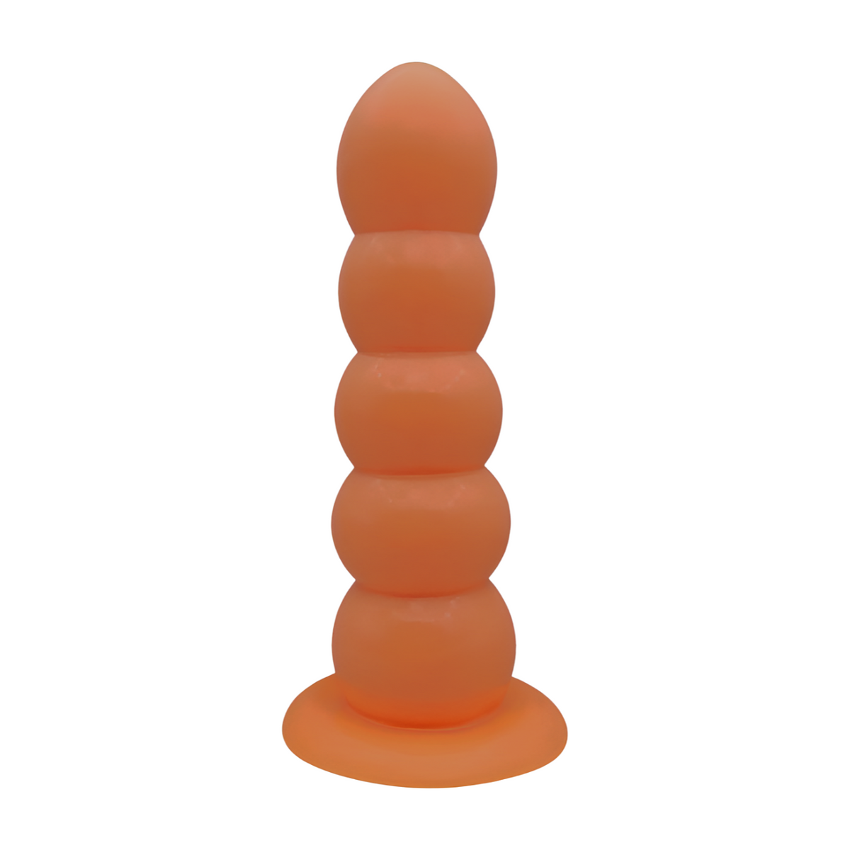 Beige PLEASUREZ Dildo Deepball dildo, realistinen muoto ja yksityiskohdat, kuvassa näkyvissä.