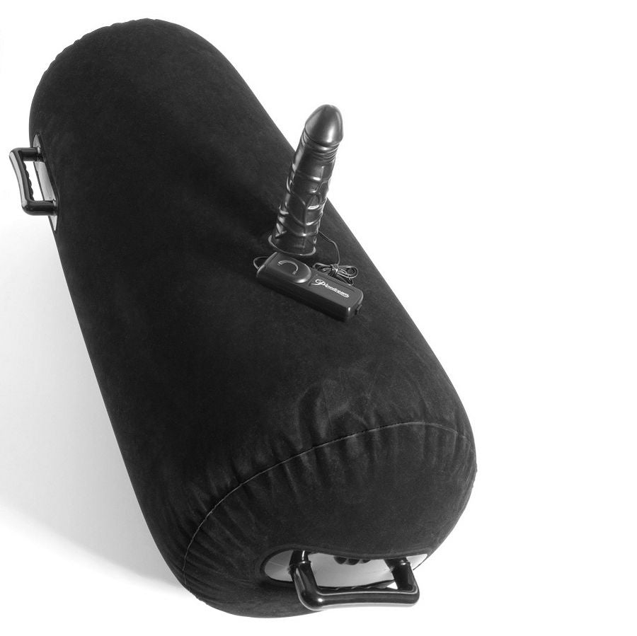 Fetish Fantasy Series naisten seksilelu dildo ja ratsastustuoli, musta ja tyylikäs seksilelu ja stimulaattori.