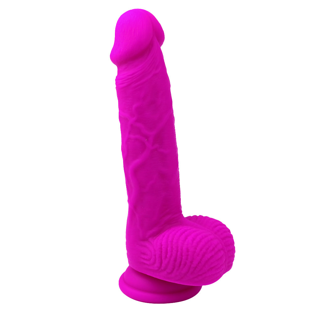 Pleasurez DILDO NOVA - dildo, kuvassa näkyvä musta muotoiltu seksilelu kuvassa.