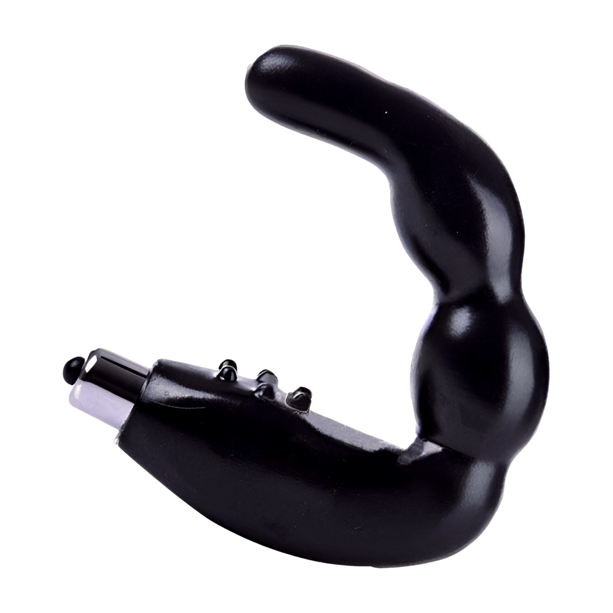 Pleasurez ETURAUHAS KIIHOTIN VIBRA FOCUS anaalihoito, vibraattori, musta, ergonominen ja kiristävä muoto.