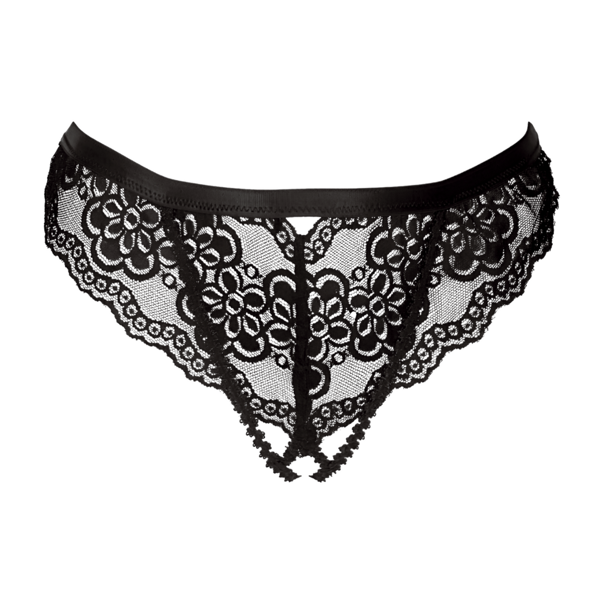 LIVCO CORSETTI FASHIONin haarattomat pitsialushousut kristallikoristeilla, alusvaatteet S-koko, kauniit ja eleganssit.