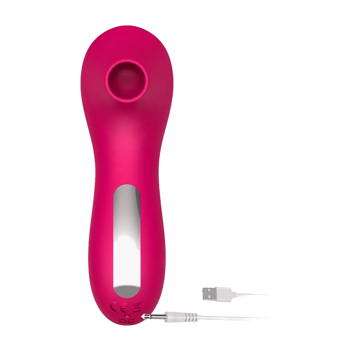 Pleasurez KLITORISKIIHOTIN S10 naisten seksilelu, pinkki, kosketusvapautin ja ergonominen muotoilu.
