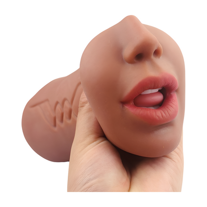 Pleasurez Masturbaattori Trio, a men's sex toy featuring three distinct stimulation textures and ergonomic design.