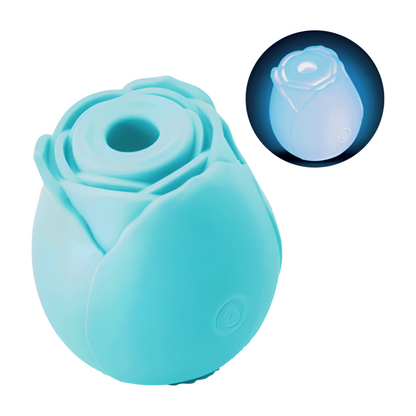 Pleasurez RUUSU VIBRAATTORI DARK GLOW, a women's vibrator with a sleek design and dark glow feature.