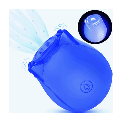 Pleasurez RUUSU VIBRAATTORI DARK GLOW, a women's vibrator with a sleek design and glowing features.