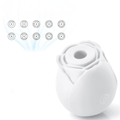 RUUSU VIBRAATTORI DARK GLOW by PLEASUREZ, a sleek women's vibrator with a dark glow design.