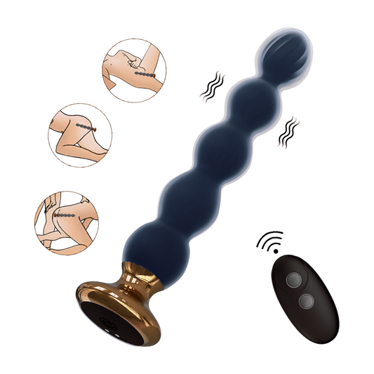 Pleasurez Anaali Helmi -vibraattori, laadukas ja ergonominen anaalinen lelu, sopii nautintoon ja stimulaatioon.