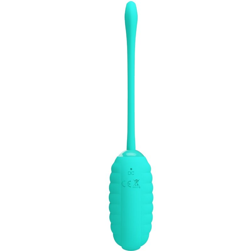 Sininen PRETTY LOVE MUNA VIBRAATTORI naisten seksilelu, pehmeä ja ergonominen design, kuvassa näkyvä vibraattori.