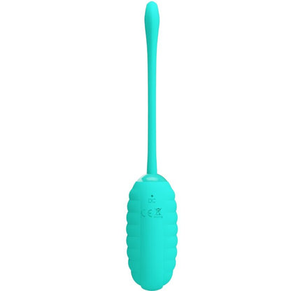 Sininen PRETTY LOVE MUNA VIBRAATTORI naisten seksilelu, pehmeä ja ergonominen design, kuvassa näkyvä vibraattori.
