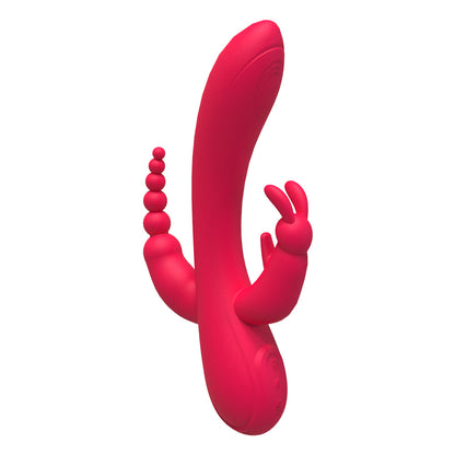 Mustavalkoinen VIBRAATTORI PURE FUN 3 PLEASUREZ naisten seksilelu, sileä ja ergonominen seksiväline.