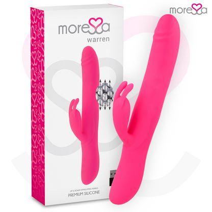 Moressa Warren Premium naisten seksilelu vibraattori, tyylikäs ja ergonominen seksilelu naisen nautintoon.